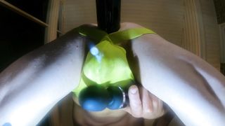 Femboy Takes Massive Cumbot In Rump Until Jizz Dribbles Thru Underpants