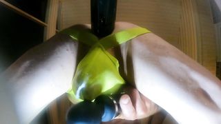 Femboy Takes Massive Cumbot In Rump Until Jizz Dribbles Thru Underpants