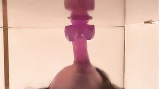 Fellating and Romping My Good-sized Fantastic Purple Fake penis (Only Aficionados Preview)