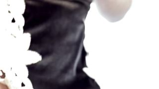 SISSY OCLOCK inhales and fat beef whistle sucky-sucky POINT OF VIEW ... then its you're turn!