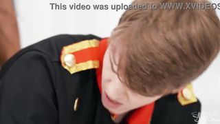 TRANS ANGELS - Jessy Dubai Gulps Sage Roux's Ginormous Man-meat Before Fucking His Crevice In Missionary Posture