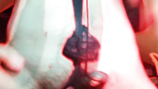 Black stockings foot fetish