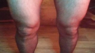 Black stockings foot fetish