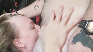 Got him on his knees and face pummeled him