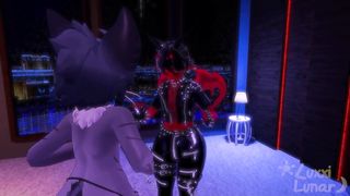 Nasty femboy shark loses bet with IMPERIOUS incubus...