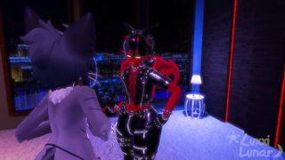 Nasty femboy shark loses bet with IMPERIOUS incubus...