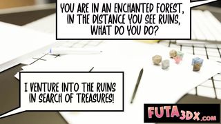 Futa3DX - Steaming Honeys Have fun A Super-steamy Sesh Of Futa Pornography D&D