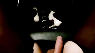 The faux wore a sundress to piss in the area and jerk in the van