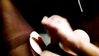 The faux wore a sundress to piss in the area and jerk in the van