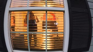 Taut miniskirt and half-top crossdresser being observed by CD in a sundress milking uncircumcised beef whistle