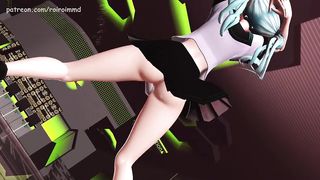 hermaphroditism vocaloid miku chick orgasm dance