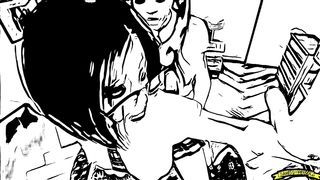 T-girl Stories three - 2D Manga Fashion Version - Part trio