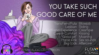 Help your Futa gf rail out her summer cold. TransFem Audio Roleplay. F4F. NovaNoiz