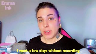 Emma Ink EP02 Vlog - Hand-job and money-shot