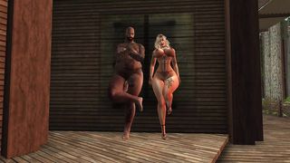 Lacy Likes Hard-on - three