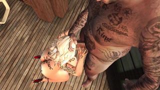 Lacy Likes Hard-on - three