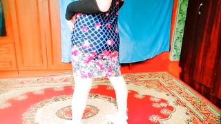 Popshot Happens Sans Mitts Gulping With Lovely Transgirl Gams