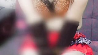 She-creature Massive Arse Mini Miniskirt White Gams From the rear Boinking Torrid T-model