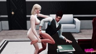 CHIEF NAILING ENSLAVED WORKER