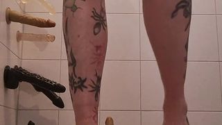 Sissy kitten rails trio fuck stick's like a superslut