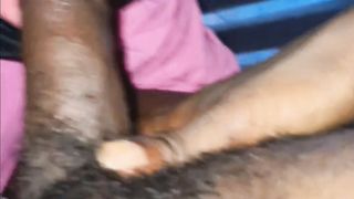 POINT OF VIEW BIG BLACK COCK throated by fat cool lips