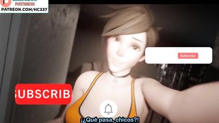TRACER LABIA OR PLAYTHING ? HERMAPHRODITISM WIDOWMAKER OVERWATCH ANIME PORN STORY TOON 4K 60FPS