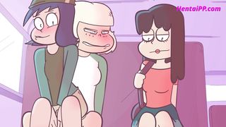 Fuck-a-thon In The Bus // Toon Uncensored