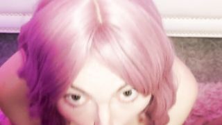 Trans female gets her jaws used by heterosexual homie