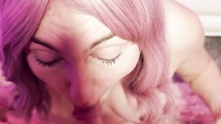 Trans female gets her jaws used by heterosexual homie