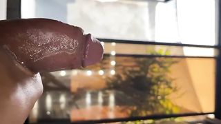 I observe myself marvelous in the mirror