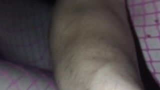 Crazy tranny can't wait to get home, commence fingerblasting her muff in public parking and munch her spunk