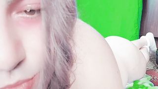 Prettiest Cum-shot Shemale Mitts Free-for-all Hefty Jizm Stream Warm Large Booty