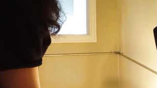 Emo trans woman herself to jizm