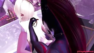 Like a shark to water animador:TrophyWifeSL