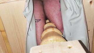 Trans Chick Gets Donk Opened up Open By Machine!