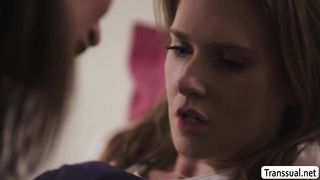 T-model step-mom catches daughter-in-law stroking (Ashley Lane, Korra Del Rio)