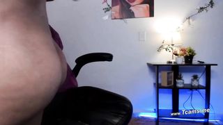 Latina Trap Stroking Cock And Dildo Play