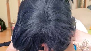 Young Jism Whore deep-throats gigantic manhood and gets super-hot geyser into throat - prettyboi2000x