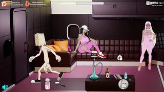 FuckerMan Sky Pulverize - Bang every one in the airplane Utter Porno Game Have fun walkthrough