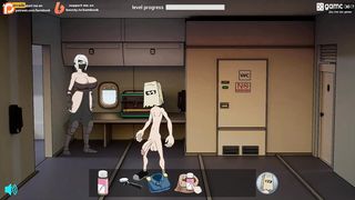 FuckerMan Sky Pulverize - Bang every one in the airplane Utter Porno Game Have fun walkthrough