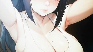 tribute onanism, anime porn with surprise, ginormous and venomous knobs, close-up