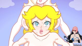 La princesa Mario fue follada duro por su amiga