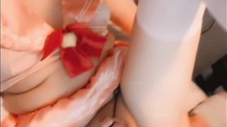 sissy female rails ginormous plaything while being locked jessiesissyadventures