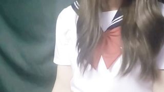 男の娘のドライオーガズム Japanese Crossdresser Dry Climax