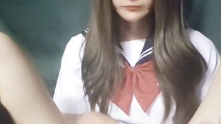 男の娘のドライオーガズム Japanese Crossdresser Dry Climax