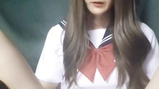 男の娘のドライオーガズム Japanese Crossdresser Dry Climax