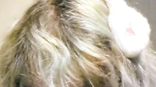 Trans Pet Gives a Filthy Inhale To Dragon Spunk-pump