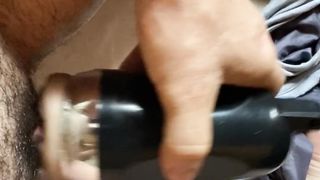 Punheta buceta silicone FTM metoidioplatia gozando dentro