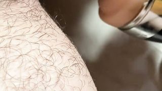 Punheta buceta silicone FTM metoidioplatia gozando dentro