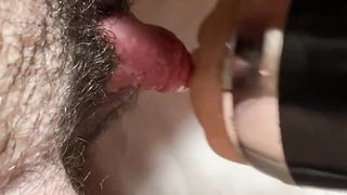 Punheta buceta silicone FTM metoidioplatia gozando dentro